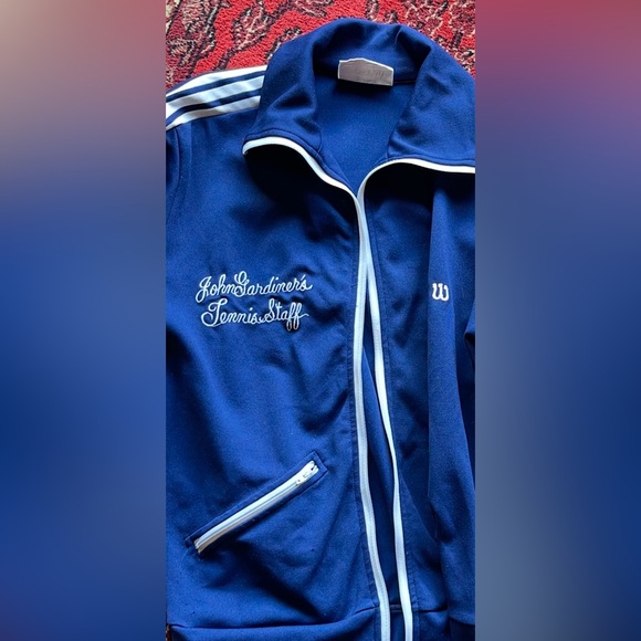 Wilson Jackets & Blazers - Vintage Sports Retro Athletic Trend 70’s John Gardiner’s Tennis Staff Suit S & M